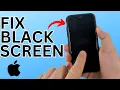How to Fix iPhone Black Screen But Still Works - 2025