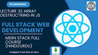 Lecture 32 Mastering Full Stack Web Development Array Destructuring in JavaScript 2025