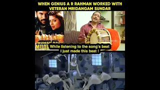 When A R Rahman Worked With Mridangam Sundar Tamil Classical Instrument In Western Song 