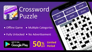 Crossword Puzzle - It helps improve your vocabulary