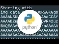 Convert string in base64 to image and save on filesystem