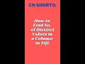 13 How to Find No of Distinct Values in a Column in SQL