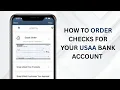 How to Order Checks for Your USAA Bank Account