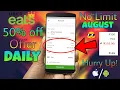 Get 50 off on any food you order on Uber Eats How to - August 2018