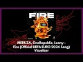 Download Lagu MEDUZA, OneRepublic, Leony - Fire (Official UEFA EURO 2024 Song) [Visualizer]