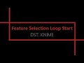 Feature Selection Loop Start KNIME Analytics Platform