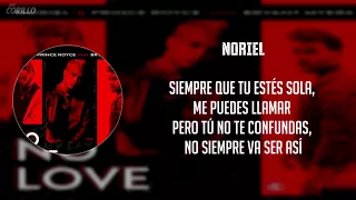 no love noriel feat prince royce bryant myers letra 