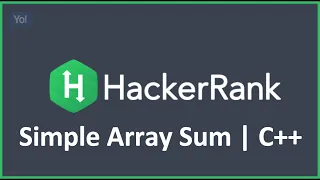 Simple Array Sum Hacker Rank Solution in C