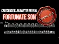 Creedence Clearwater Revival - Fortunate Son Drumless