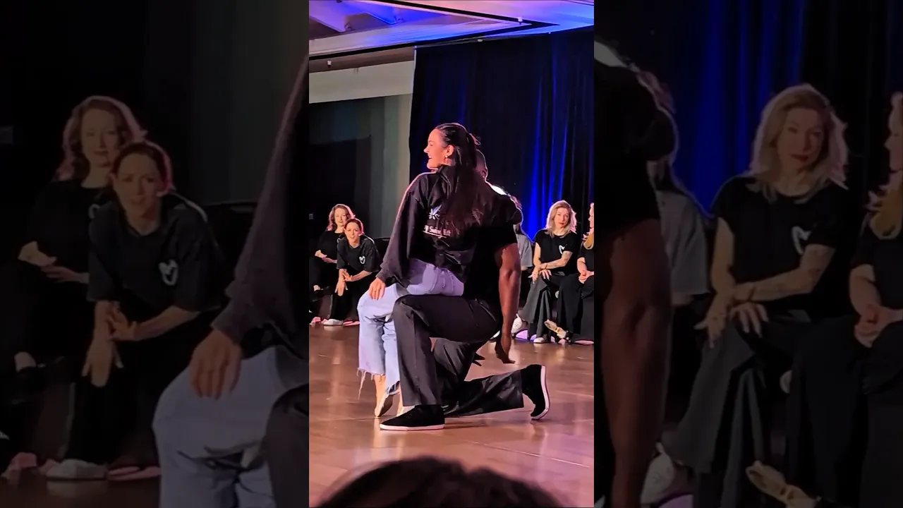 She is so classy ✨😍💝 #improv #westcoastswing