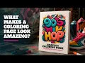 What Makes a Coloring Page Look Amazing 90s Hip Hop Graffiti