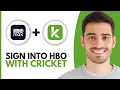How To Sign Into HBO Max With Cricket - Step By Step