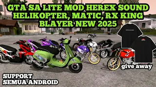 gta sa lite mod herex helicopter sound matic hedon sound gerung hengker rx king blayer new 2025