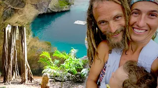 Mind Blowing LONG ISLAND | Freediving Dean’s Blue Hole & Hamilton Cave [E215 ]