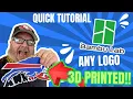 3D Printed Logo Tutorial with Fusion 360