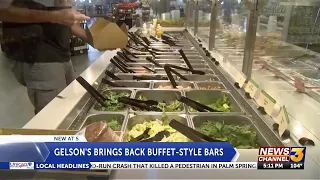 Gelson brings back buffet style bars