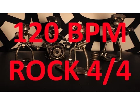 Download MP3 120 BPM - ROCK - 4/4 Drum Track - Metronome - Drum Beat