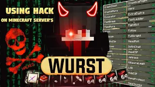 Minecraft Server Hack with WURST Client