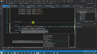 Lesson 15 How To Prevent Duplication To A Listbox In Visual Basic 15 1 15