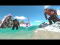 Download Lagu Godzilla x Kong: The journey from the deep sea to the snowy mountain peak to rescue Mothra