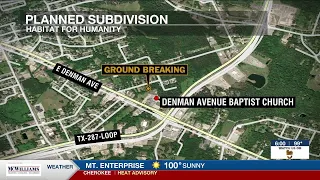 Habitat for Humanity breaks ground on new subdivision that could bring 10 affordable homes to Luf
