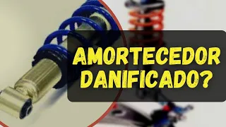 Como indentificar se o Amortecedor está danificado - Curso Grátis de mecânica - aula prática 10
