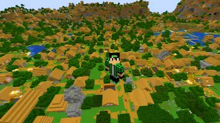 MINECRAFT pero con ALDEAS INFINITAS (Termina mal)