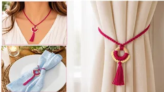 إكسسوار كروشيه واحد بـعدة استعمالات😍 فكرة لمستخدمي اليد اليسرىOne Crochet Accessory– Amazing Uses!  