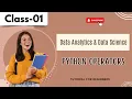 Data Analytics Data Science Class 01 Python Operators Tutorial for Beginners