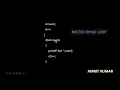 NESTED WHILE LOOP IN C LANGUAGE BY MR AMRIT KUMAR