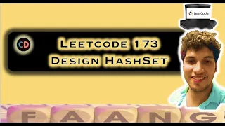 Design HashSet Leetcode 705 HashSet Live coding session
