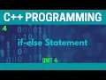 if-else Statement in C
