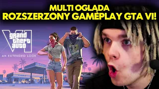 MULTI ogląda ROZSZERZONY GAMEPLAY GTA VI!