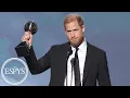Prince Harry s speech after winning Pat Tillman Award for Service 2024 ESPYS