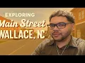 Small Town America Wallace Main Street North Carolina