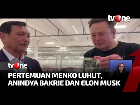 Menko Marves dan Anindya Bakrie Undang Elon Musk ke G20