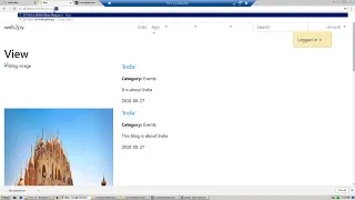 Web development using web2py and python part 23