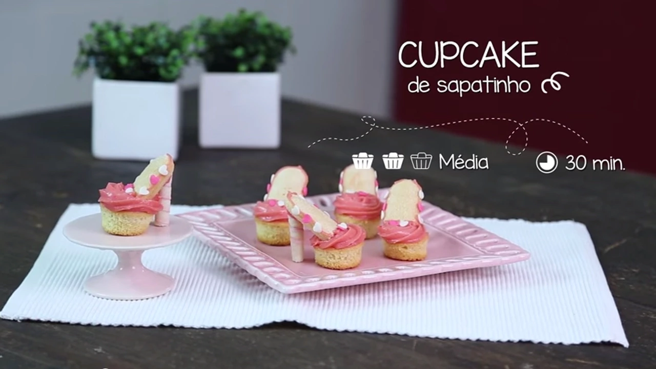 CUPCAKE DE SAPATINHO