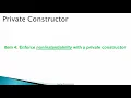 Java Programmimg 083 Static Methods Item 4 - Enforce noninstantiability with a private constructo