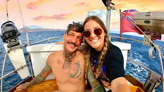 Leaky boat, no sleep, low batteries… NOTHING can stop us from SAILING on! | Sailing Sitka Ep 105