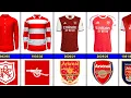 Arsenal Jersey Evolution From 1892 to 2025