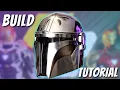 How to Make a Mandalorian Helmet EASY Trick for a Metal Finish On Your 3D Prints