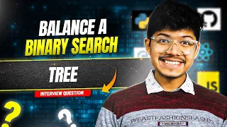 1382 108 Balance a Binary Search Tree Day-Stout-Warren DSW Algorithm In-Place Balancing