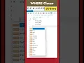 6 - WHERE Clause SQL Queries