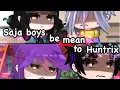 Download Lagu Saja boys be mean to Huntrix||Kpop demon hunters||gacha club 