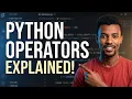 Part 3 - Python Operators Made Simple Everything You Need to Know