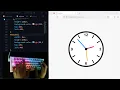 ASMR Programming - Clock Design With JS