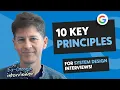 System Design Interviews 10 Key Principles with ex-Google EM