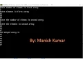 C program to merge two unsorted array-39
