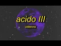 Lagu ACIDO III